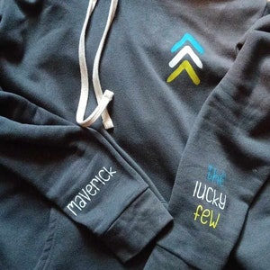The Lucky Few Hoodie Custom Homemade Down Syndrome Awareness