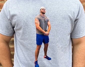Josh Allen Gym Flex T-Shirt, Bills Mafia Shirt, Josh Allen Shirt, Air Allen Shirt, Buffalo Bills, Bills Gift, Josh Allen Arms Shirt