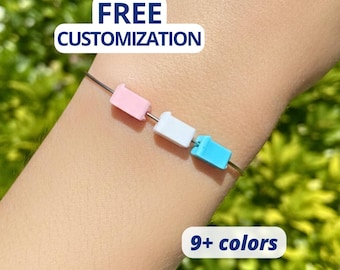 Pennsylvania State Beads - Free Customizations and Sizing! America USA State Shaped Plastic 3D Printed 48 States Focal Patriotic PA Jewelry