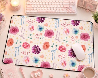 Large Desk Mat: Modern Minimalist Extended Mouse Pad - Neoprene