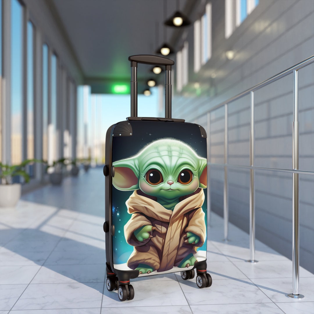 Baby Yoda Suitcase Etsy