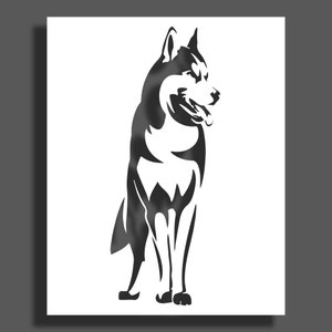 Stencil per cani in formato A1,stencil personalizzato,stencil da parete,vernice spray,stencil da parete di grandi dimensioni,stencil art,taglio laser multistrato,