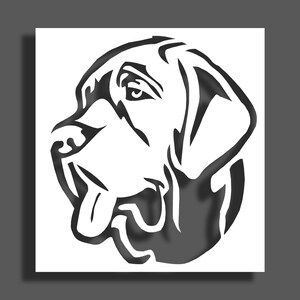 Rubstamper Dog Template stencil,stencil personalizzato,stencil da parete,vernice spray,stencil da parete di grandi dimensioni,stencil art,taglio laser multistrato,