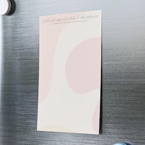 Trendy Sticky Notes 4x6 Blocco note Post it con affermazione per donne, Forniture per ufficio, Post it motivazionali quotidiani Carini post-it Boho Decorazione per scrivania