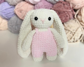 NO SEW Bunny Crochet Pattern, Easter Bunny Amigurumi Pattern, Crochet Bunny, Easter gift, Easter present, Spring crochet, Bunny rabbit