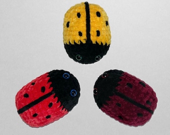 Crochet Pattern: Ladybird Amigurumi Pattern, Ladybug Crochet Pattern, Love Bug, Bug, Easy Crochet Pattern for Beginners