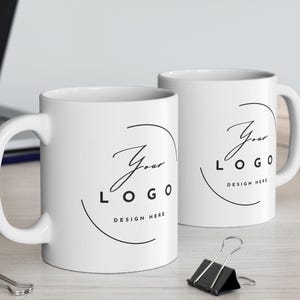 Custom Mug With Logo, Custom Logo Mug, Custom Bulk Mug, Custom Logo Cups, Employee Appreciation Mug, Logo Mug, Team Gifts for Employees, Mug