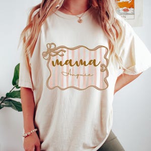 Mama Shirt Comfort Colors, Birthday Gift for Mom, Mothers Day Gift, New Mom Gift, Baby Shower Gift, Mom Tshirt, Pregnancy Announcement Tee