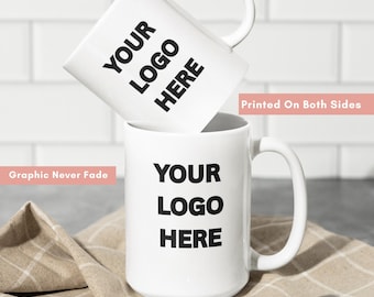 Custom Mug With Logo, Custom Logo Mug, Custom Bulk Mug, Custom Logo Cups, Employee Appreciation Mug, Logo Mug, Team Gifts for Employees, Mug