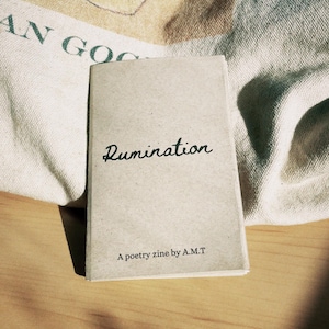 Wiederkäuen — Poetry Zine von A.M.T | Poesie Sammlung | Prosa | Christliches Gedichtbuch | Bernstein Michelle Thomas | Zitate | Glaube |