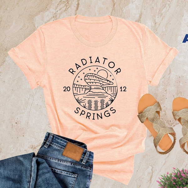 Radiator Springs Shirt, Disney Inspired Shirt, California Radiator Theme Park Sweatshirt, Radiator Springs Racers, California Disney Shirts