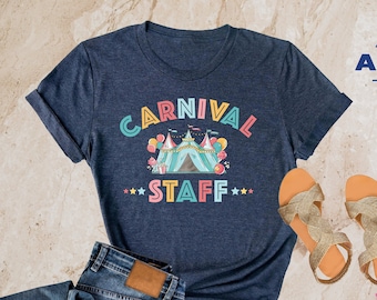 Carnival Staff Shirt, Carnival Birthday Shirt, Ring Leader Birthday Shirt, Birthday Staff Shirt, Matching Birthday Family Tee, Birthday Gift