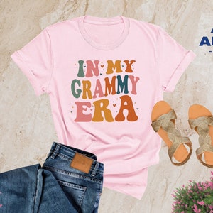 In My Grammy Era Shirt, Cute Grandma Shirts Pregnancy Announcement, Grammy Shirt, Grandma Gift, Grandma Shirt, Gift for Grandma, Nana Shirt