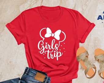 Disney Girls Trip Shirt, Disney Trip Shirt, Disney Shirt, Disney Trip Sweatshirt, Disneyland Shirt, Mickey And Minnie, Disney Vacation Gifts