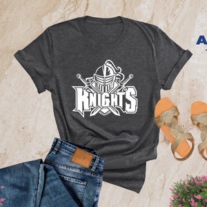 Team Mascot Shirt, Knights Team Shirt, Knights Football Shirt, Knights Fan Shirt, Knights School Shirt, Knight School Spirit, Knights Mascot