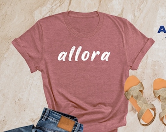 Allora Shirt, Italian Phrases TShirt, Italy Gift, Italy Shirt Women, Funny Italian Shirt, Italy Travel, Italian Teacher Gift, Italy Vacation