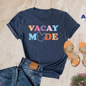 Vacay Mode Shirt, Disney Trip Shirt, Family Matching Disney Shirt, Disney Vacation Shirt, Disney Family Shirts, Disney Cruise Shirt, Mickey