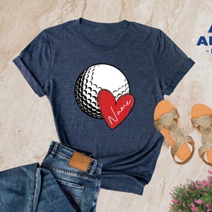 Custom Golf Name Shirt, Golf Mom Shirt, Golf Dad Shirt, Golf Player Shirt, Personalized Golf Shirt, Game Day, Funny Golf Shirt, Golf Gifts