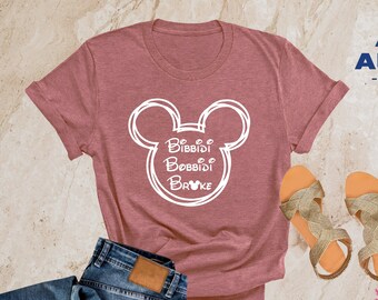 Bibbidi Bobbidi Broke Shirt, Trendy Disney Shirt, Disney Trip Shirt, Disney Matching Shirts, Vacation Group Shirts, Cinderella shirt