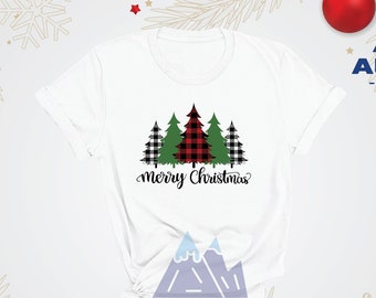 Christmas Tree Shirt, Merry Christmas, Christmas Shirt, Cute Christmas Shirt, Holiday Shirt, Christmas Women Shirt, Family Christmas Shirt