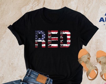 Red Friday Shirt, US Veteran T-shirt, Remember Everyone Deployed Shirt, American Military Shirts, Veterans Day Shirt, American Flag Shirts