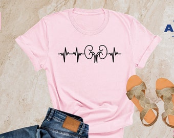 Kidney Heartbeat T-Shirt, Dialysis Heartbeat Shirt, Dialysis Squad Nurse, Dialysis Life Shirt, Nephrology Nurse Shirt, Nephrology Tech Shirt