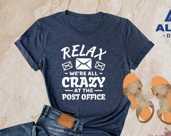Postal Office Worker Shirt, Gift For Post Office, Funny Post Office Worker, Post Office Gift, Mailman Shirt, Post Office Carrier Shirt