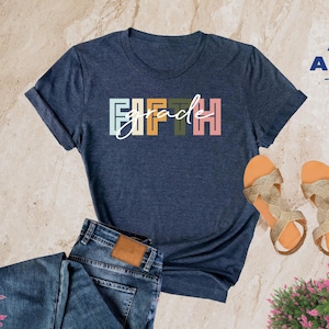 Fifth Grade Shirt, Hello 5th Grade Shirt, Back To School Shirt, 5th Grade Teacher Shirts, Gift For 5th Grade, First Day Of School Shirts