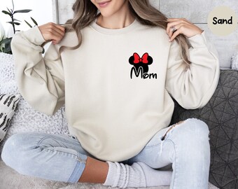 Pocketsize Disney Mom Sweatshirt, Disney Mom Sweat, Disney Trip Sweatshirt, Mickey Mom Gift, Disney Vacation Sweatshirt, Disney Mom Trip