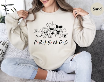 Chip n Dale Friends Sweatshirt, Disney Friends Sweatshirt, Chip and Dale Sweat, Friends Sweatshirt, Disney Shirt, Disney Trip, Friends Shirt