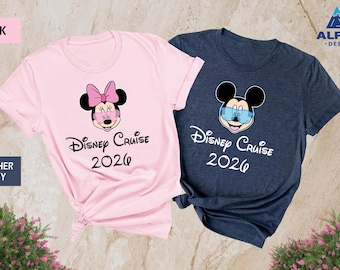 Custom Disney Cruise Shirt, Mickey Cruise Shirt, Disney Cruise 2026 Tee, Family Disney Cruise Matching, Disney Vacation,Couple Disney Cruise