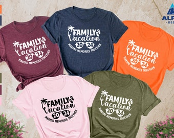 Making Memories Together Family Vacation Shirt, Family Vacation T-Shirt, Family Trip Shirt, Matching Family Shirts, Adventure Shirt