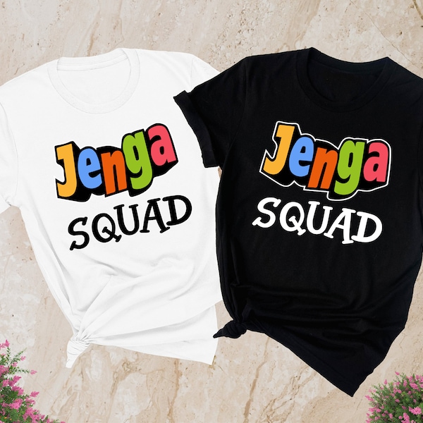 Jenga Squad Shirt, Jenga Shirt, Jenga Game Lover, Funny Jenga Player Shirt, Jenga Vintage Shirt, Jenga Game Gift, I Love Jenga, Jenga Family