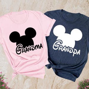 Grandpa Grandma Shirt, Grandpa T-shirt, Grandma Shirt, Grandparents Shirt, Mickey Grandparents Shirt, Vacation Shirt, Disney Shirt
