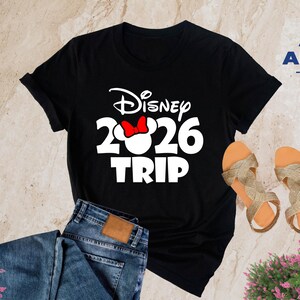 Disney 2026 Trip Sweatshirt, Disney Family Trip 2026, Disney Family Sweatshirt, Disney World Sweatshirt, Disney Family Vacation Sweatshirts image 4