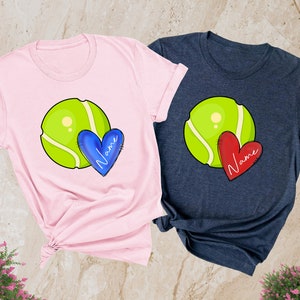 Tennis Name Shirt, Custom Tennis Mom Shirt, Tennis Player Shirt, Personalized Tennis Team Shirt, Game Day, Funny Tennis Shirt, Tennis Gifts