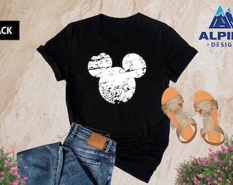 Distressed Mickey Shirt, Funny Mickey T-Shirt, Magic Kingdom Shirt, Matching Family Travel Shirt, Disneyland, Disneyworld, Mickey Mouse