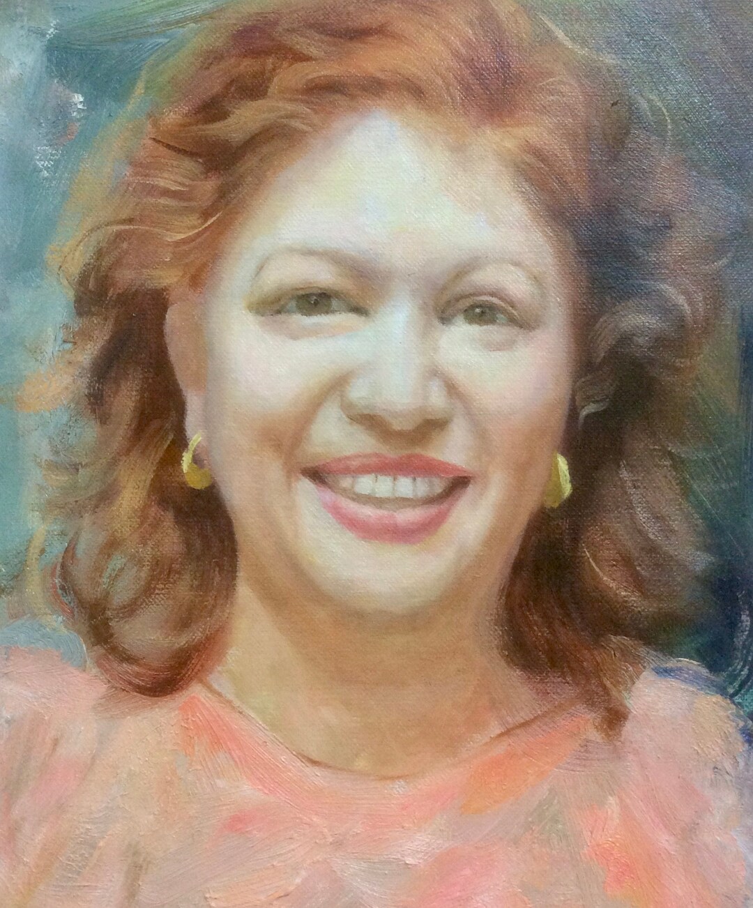 Bespoke Commissioned Artwork 50cm X 50cm Etsy