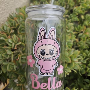 Cute Monster Kids Acrylic Cup Tumbler-Cute Monster Kids Tumbler-Trendy Monster kids Cups-Kids Personalized Monster Cup-Kids Personalized Cup