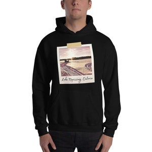 Lake Nipissing Ice Fishing Unisex Hoodie