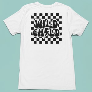 2 Different Wild Child Retro PNG Files