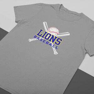 4 file PNG di design sportivo di baseball dei leoni