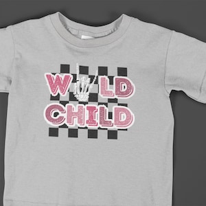 3 Different Wild Child Retro PNG Files
