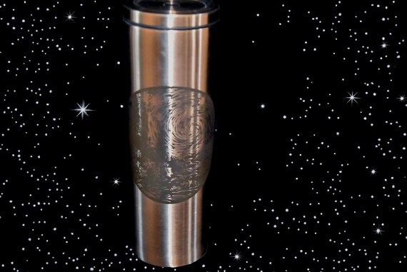 Van Gogh Tumbler - Van Gogh Cup - Personalized Metal Travel Cup - Custom Metal Tumbler - Forest Tumbler - Fine Art - Custom Tumbler Gift