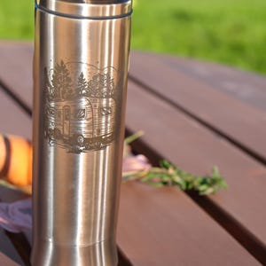 Custom RV Tumbler - Insulated Metal Tumbler with RV Logo - RV Enthusiast Gift - Camping Gift - Camping Tumbler - Travel Cup - Camper Tumbler