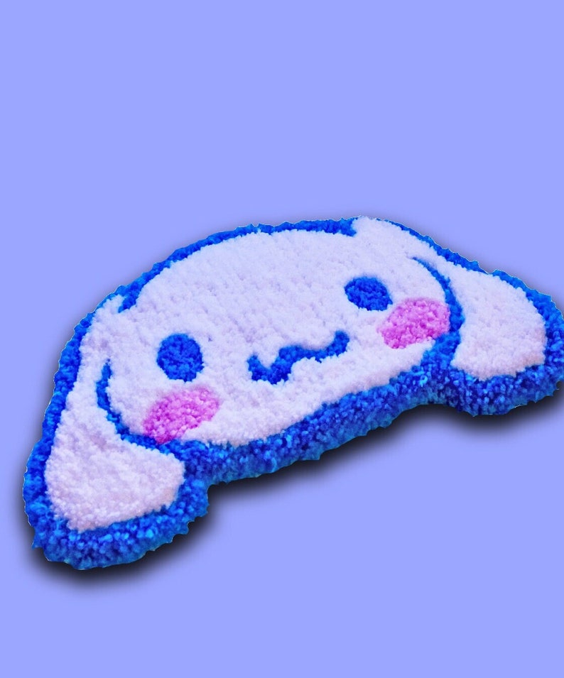 Cinnamoroll Tufted Mini Rug Cute Rug Room Decor Custom Tufted Rug - Etsy