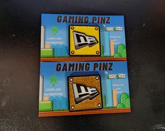 Mario Style Box NE Frame Pin