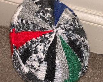 Crochet Skully Beanie - Custom Colors, Infant to Adult