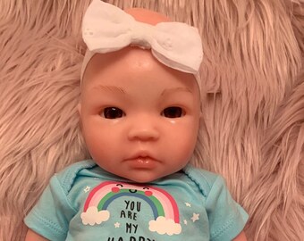 Platinum silicone baby girl
