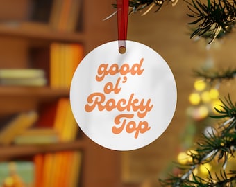 Adorno de Tennessee: Good Ol Rocky Top, regalo de Tennessee Vols, adorno de Tennessee Vols, decoración de TN